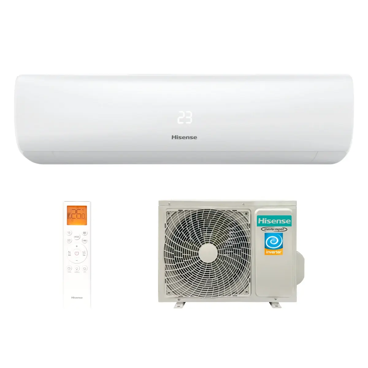 Инверторная сплит-система серии ZOOM 2.0 DC Inverter AS-07UW4RYRKB01 (комплект)