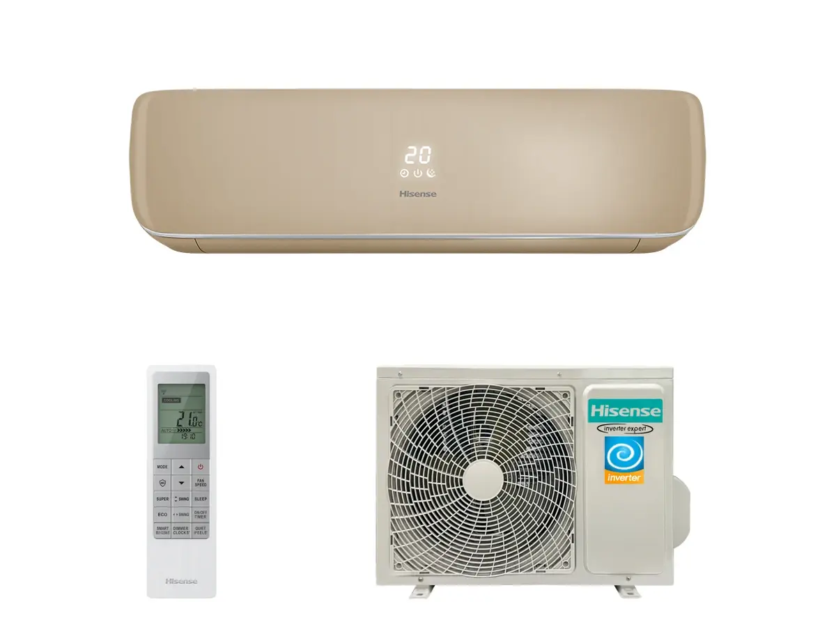 Инверторная сплит-система серии CHAMPAGNE CRYSTAL SUPER DC Inverter (R32) AS-10UW4RVETG01(C) (комплект)