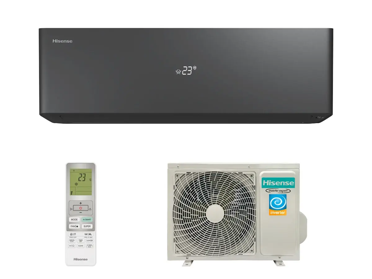 Инверторная сплит-система серии VISION PRO 2.0 CARBON SUPERIOR DC Inverter AS-10UW4RXVQH01A(B) (комплект)
