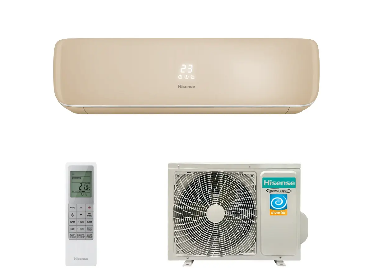Инверторная сплит-система серии CHAMPAGNE CRYSTAL SUPER DC Inverter Wi-Fi AS-13UW4RVETG01(C) (комплект)