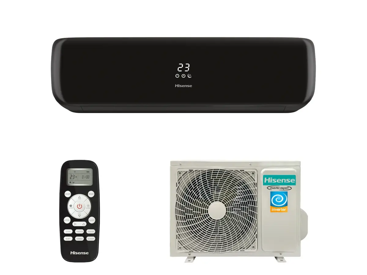 Инверторная сплит-система серии BLACK CRYSTAL DC Inverter AS-13UW4RYDTG03B (комплект)