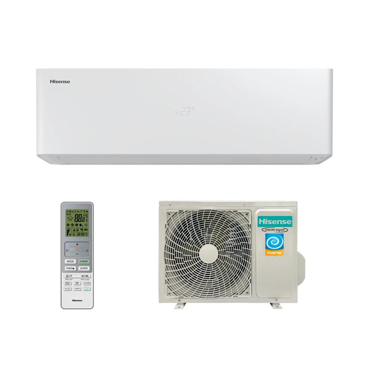 Инверторная сплит-система серии VISION PRO SUPERIOR DC Inverter AS-18UW4RBVQH00 (комплект)