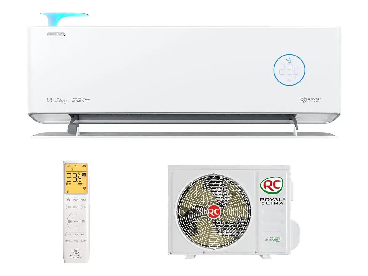 Инверторная сплит-система+вентиляция серии ROYAL FRESH FULL DC EU INVERTER RCI-RF30HN (комплект)