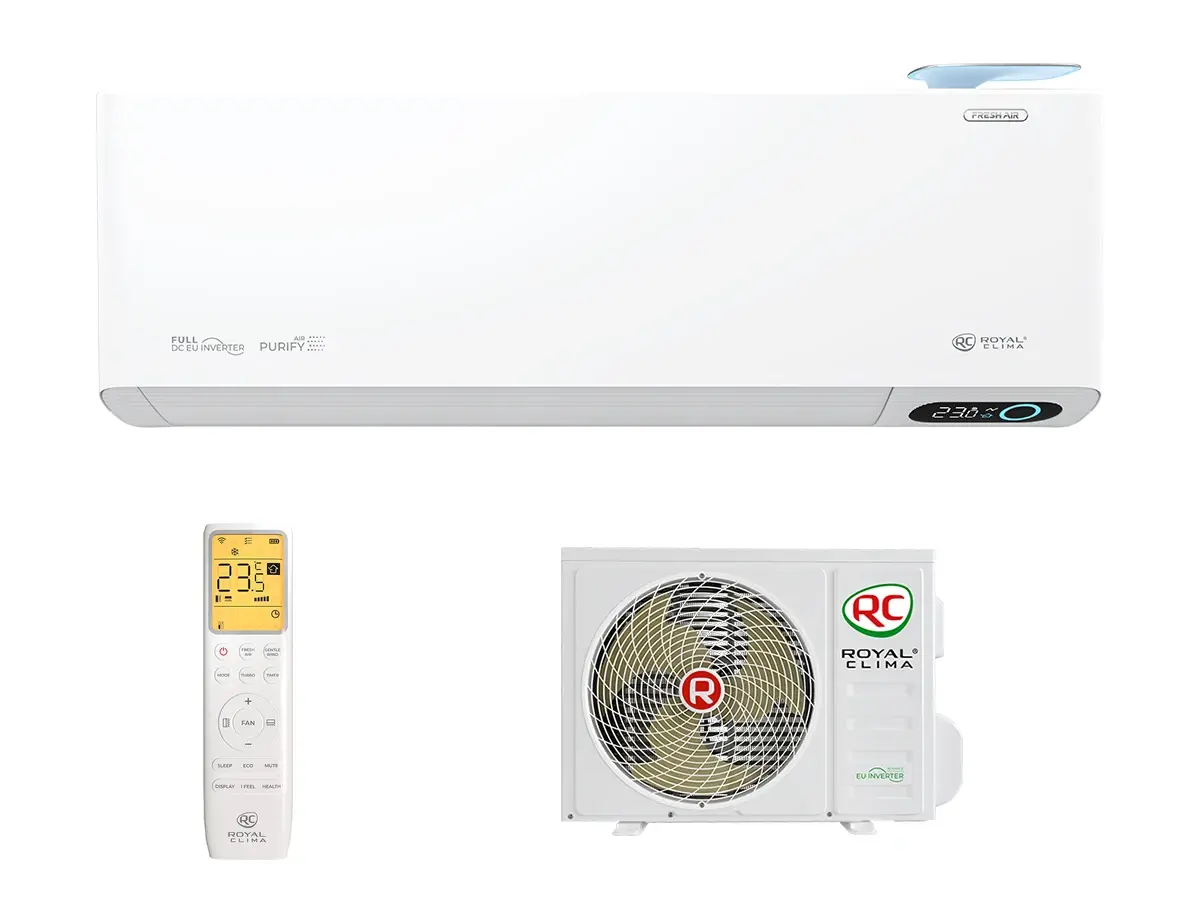 Инверторная сплит-система+вентиляция серии ROYAL FRESH STANDARD FULL DC EU Inverter RCI-RFS28HN (комплект)