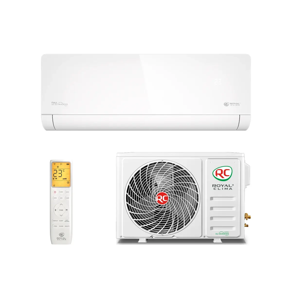 Инверторная сплит-система серии ROYAL SUPREMO BLANCO FULL DC EU Inverter RCI-RSB55HN (комплект)